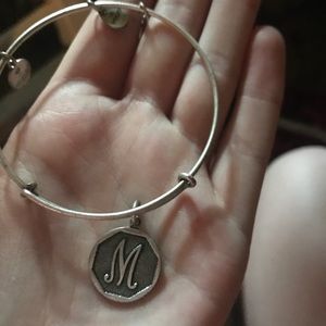 Alex and ani silver bangle